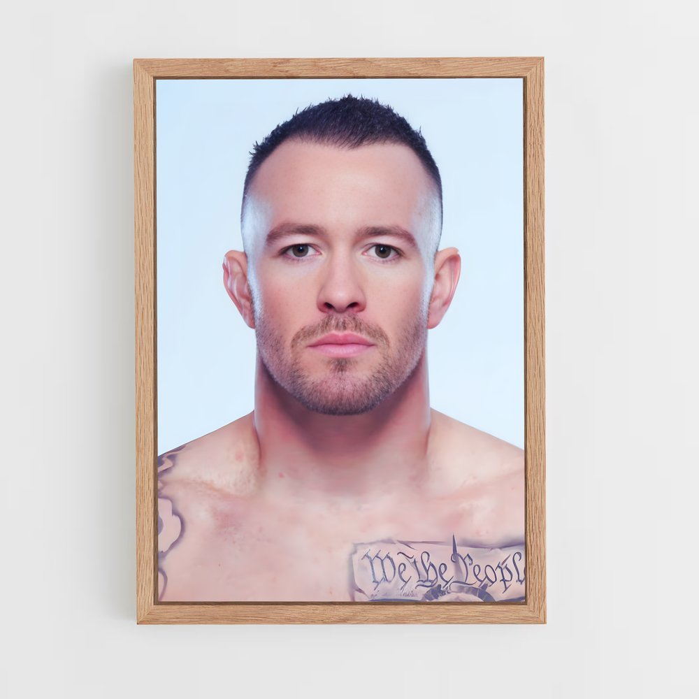 Poster Warrior Ink – affiche MMA (vue 4)